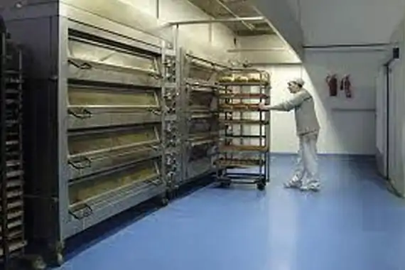 flooring in industrial bakers setting