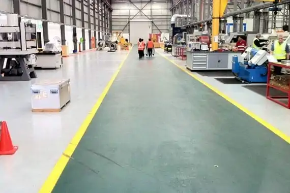 colored safety flooring