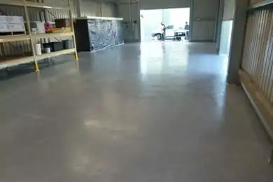 flooring inside a commercial unit